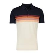 Gestreept poloshirt korte mouw blauw Pierre Cardin , Multicolor , Here...