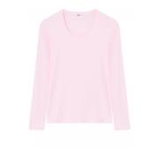 Camille Lange Mouw T-shirt Lichtpaars Gustav , Pink , Dames