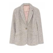 Classic Blazer Steel Model Stacie Gustav , Gray , Dames