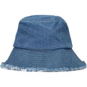 Denima Bucket Hat Blauw Katoen Becksöndergaard , Blue , Dames