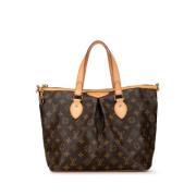 Pre-owned Plastic handbags Louis Vuitton Vintage , Brown , Dames