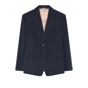 Klassieke Blazer Stacie Midnight Blue Gustav , Blue , Dames