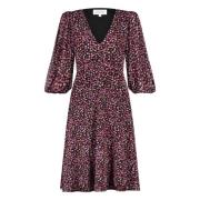 Bloemenprint Midi Jurk Fabienne Chapot , Pink , Dames