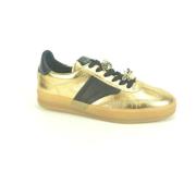 Goud Zwart Sneaker Mjus , Yellow , Dames