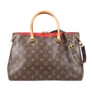 Pre-owned Leather louis-vuitton-bags Louis Vuitton Vintage , Brown , D...