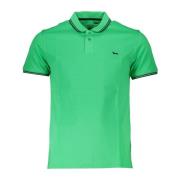 Groene Polo Met Korte Mouwen Harmont & Blaine , Green , Heren