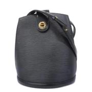 Pre-owned Fabric shoulder-bags Louis Vuitton Vintage , Black , Dames