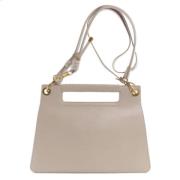 Pre-owned Leather shoulder-bags Givenchy Pre-owned , Beige , Dames