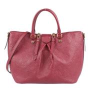 Pre-owned Leather louis-vuitton-bags Louis Vuitton Vintage , Red , Dam...