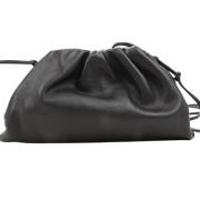 Pre-owned Leather handbags Bottega Veneta Vintage , Black , Dames