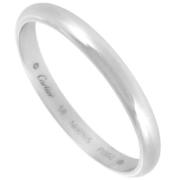 Pre-owned Platinum rings Cartier Vintage , Gray , Unisex