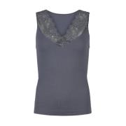 Mouwloze Ribtop 18214 Belen Tim & Simonsen , Gray , Dames