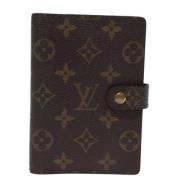 Pre-owned Canvas home-office Louis Vuitton Vintage , Brown , Dames