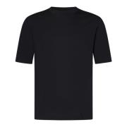 Stijlvolle Zwarte T-Shirts & Polos Malo , Black , Heren