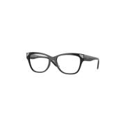 Zwarte Frame Zonnebril Vogue , Black , Unisex