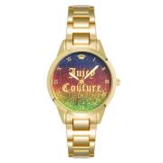 Gouden Damesmode Horloge Juicy Couture , Yellow , Dames