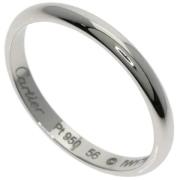 Pre-owned Platinum rings Cartier Vintage , Gray , Dames