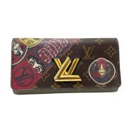 Pre-owned Leather wallets Louis Vuitton Vintage , Brown , Dames