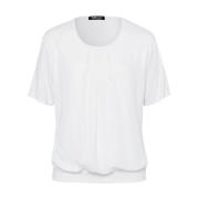 Korte Mouw Top NOSTop/TShirt Frank Walder , White , Dames