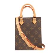 Pre-owned Leather louis-vuitton-bags Louis Vuitton Vintage , Brown , D...