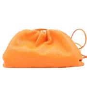 Pre-owned Leather handbags Bottega Veneta Vintage , Orange , Dames