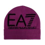 Pet met logo Emporio Armani EA7 , Purple , Dames