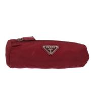 Pre-owned Fabric clutches Prada Vintage , Red , Dames