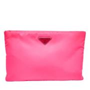 Pre-owned Nylon prada-bags Prada Vintage , Pink , Dames