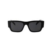 0PR 10Zs Zonnebril Prada , Black , Heren