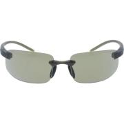 Rubberized Khaki Gepolariseerde Zonnebril Serengeti , Green , Unisex