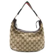 Pre-owned Canvas gucci-bags Gucci Vintage , Brown , Dames