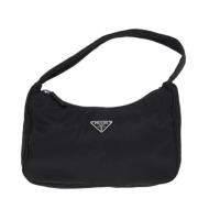 Pre-owned Fabric prada-bags Prada Vintage , Black , Dames