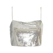 Strass Bodycon Jurk Marella , Gray , Dames