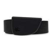 Leren riem Burberry , Black , Heren