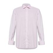 Katoenen overhemd Brioni , Pink , Heren