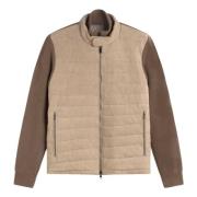 Tweekleurige Vest Paul & Shark , Beige , Heren