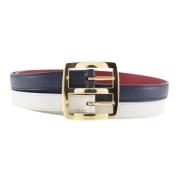 Pre-owned Leather belts Hermès Vintage , Multicolor , Dames