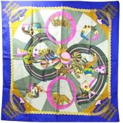 Pre-owned Silk scarves Hermès Vintage , Multicolor , Dames