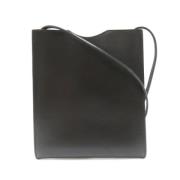 Pre-owned Leather shoulder-bags Hermès Vintage , Black , Dames