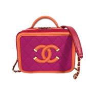 Pre-owned Canvas chanel-bags Chanel Vintage , Multicolor , Dames