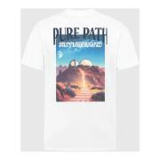 Sutherland Observatory T-Shirt Heren Wit Pure Path , White , Heren