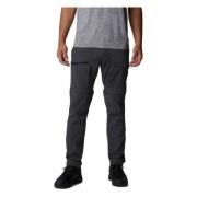 Grijze nylon broek met ritssluiting Columbia , Gray , Heren