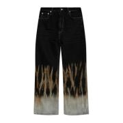 Geth Jeans Rick Owens , Black , Heren