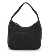 Pre-owned Wool prada-bags Prada Vintage , Gray , Dames