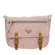 Pre-owned Canvas prada-bags Prada Vintage , Pink , Dames