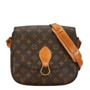 Pre-owned Plastic shoulder-bags Louis Vuitton Vintage , Brown , Dames