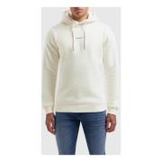 Essential Logo Hoodie Heren Off-White Pure Path , Beige , Heren