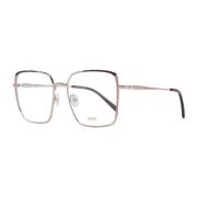 Zilveren Vierkante Optische Frames met Demo Bril Emilio Pucci , Gray ,...