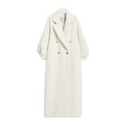 Luxe Kasjmier Jas Max Mara , White , Dames