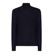 Stijlvolle Turtleneck Sweater Dolce & Gabbana , Blue , Heren